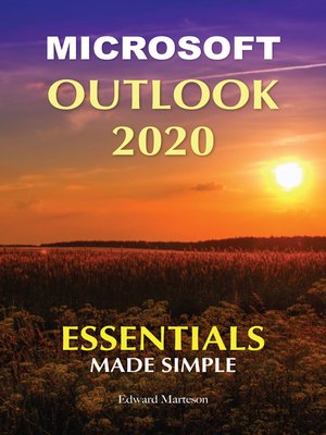 cover image of Microsoft Outlook 2020